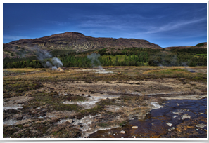 Thermal pool area.